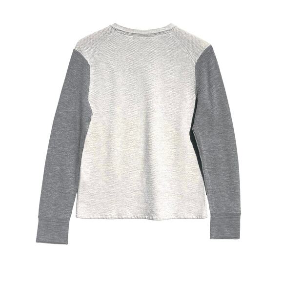 RAG & BONE Men’s Henley Style Colorblocked Honeycomb Knit Top - Picture 4 of 4